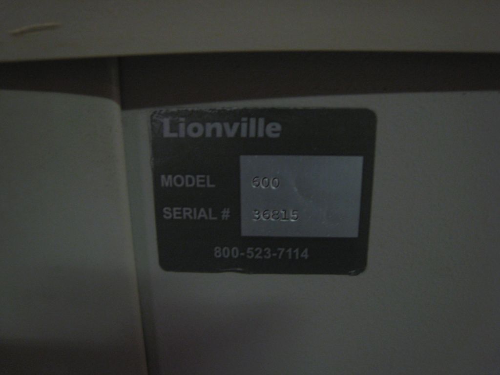 Lionville 600 med cart manual