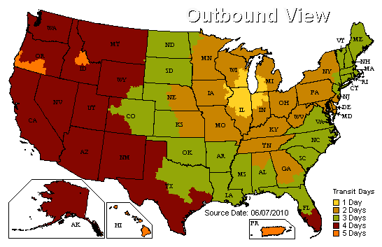 Shipping Map